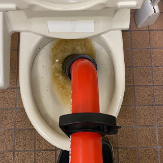 トイレつまり除去 Before